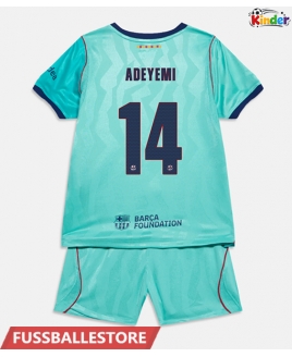 Günstige Barcelona Karim Adeyemi #14 3rd trikot Kinder 2026-27 Kurzarm (+ Kurze Hosen)